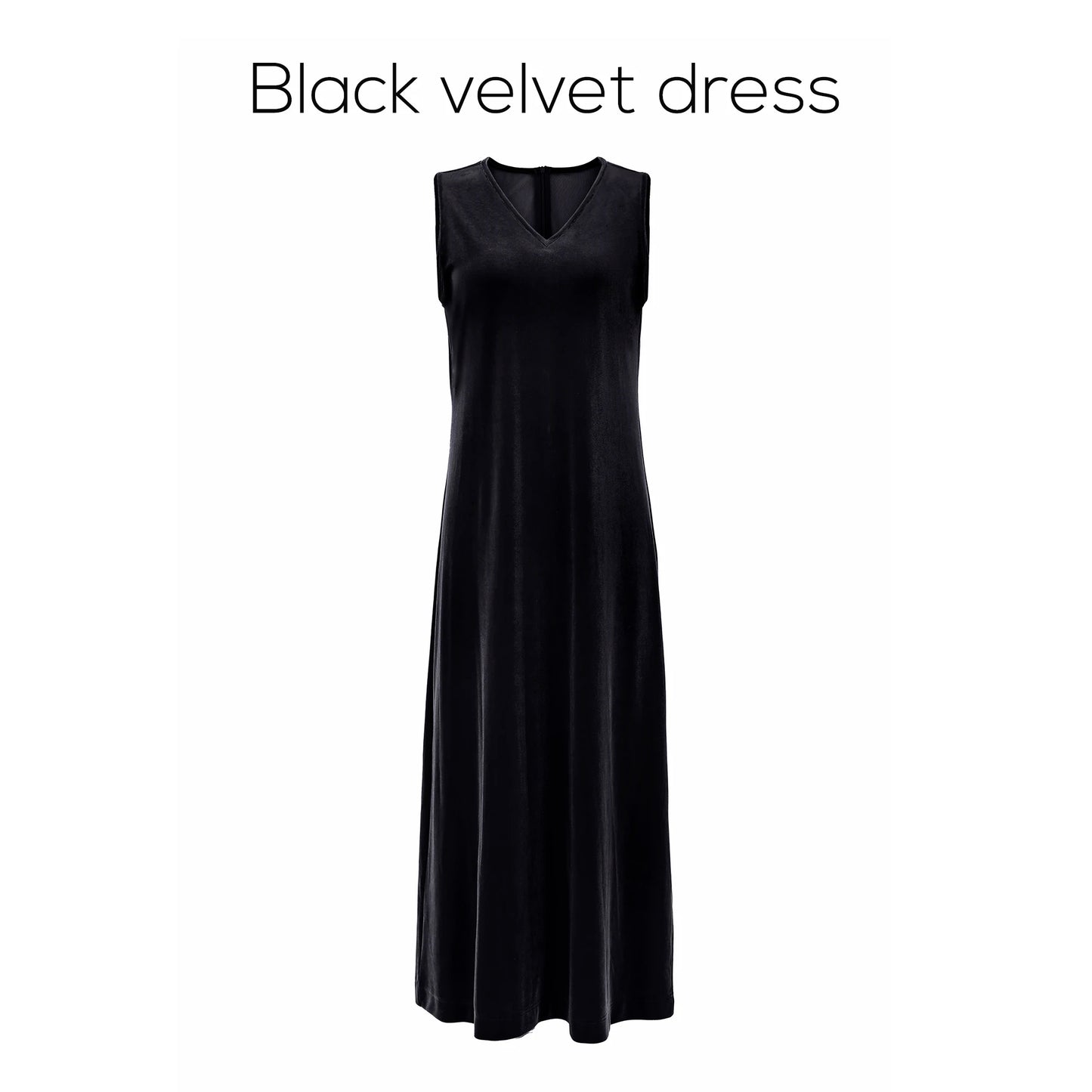 AP Women 2026 Autumn and Winter Modal Mesh Shirt and V Neck Velvet Maxi Dress High Quality