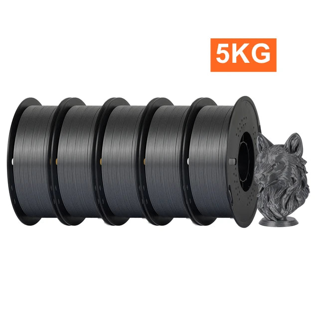KINGROON PETG 3D Printer Filament 1.75mm 5KG 10KG Mix Color 3D Printing Material 1kg/roll  petg Plastic For FDM 3dprinter