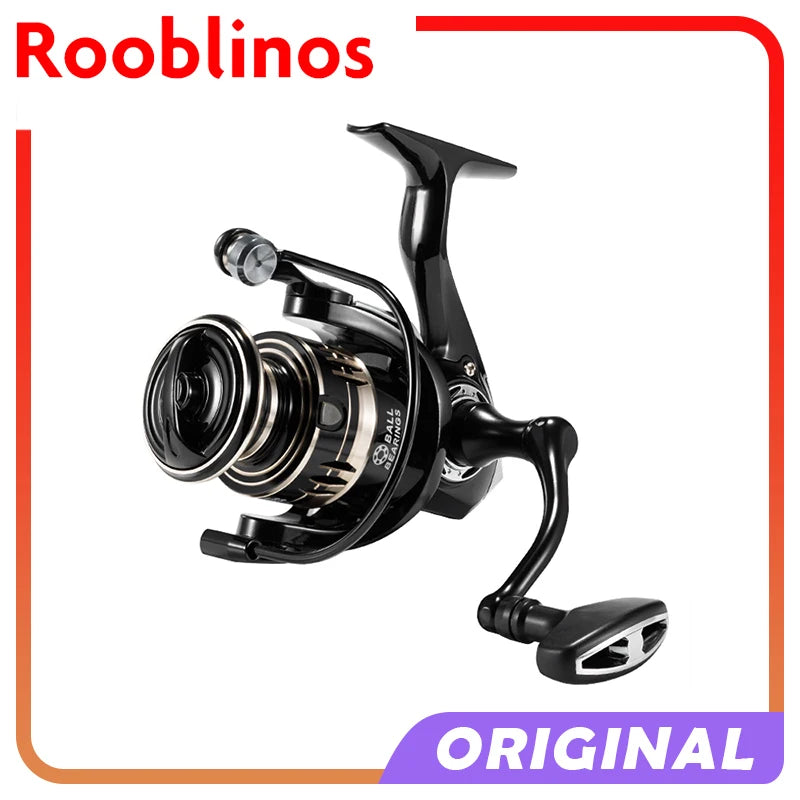MG Spinning Reels Ultralight Metal 5.2:1 Gear Ratio 1000-7000 Saltwater or Freshwater 10kg Max Drag Fishing reels