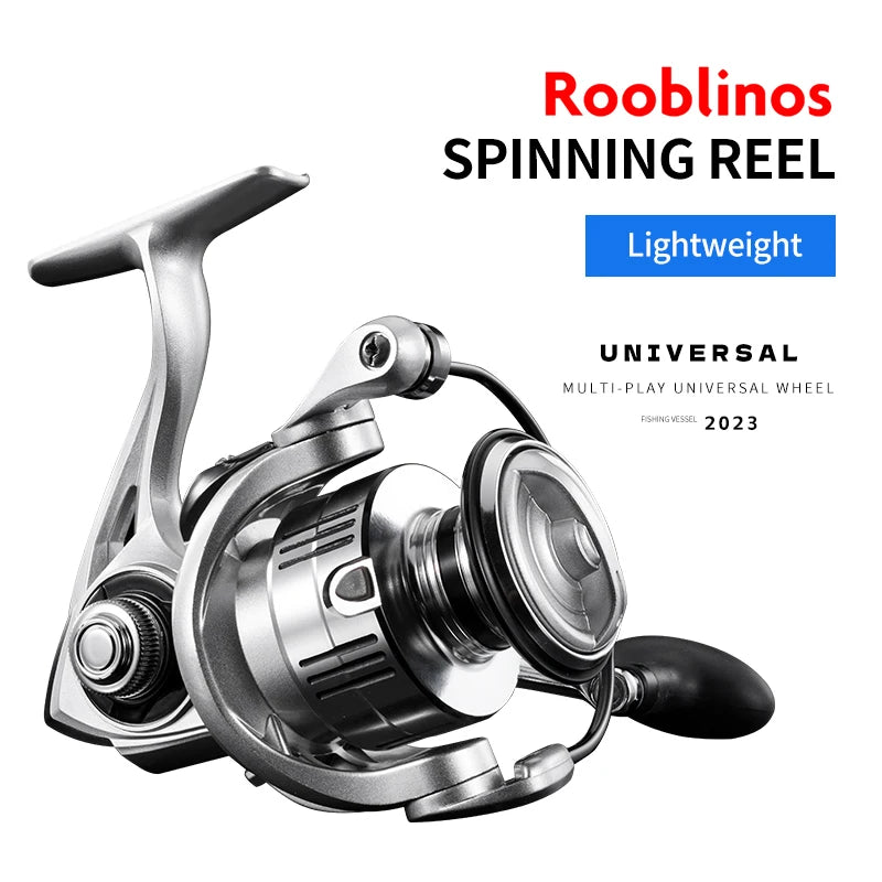 Rooblinos VX Ultralight Max Drag Fishing Reel Fishing Wheel Handle Trolling Carp Fishing Reel for Saltwater or Freshwater Fish