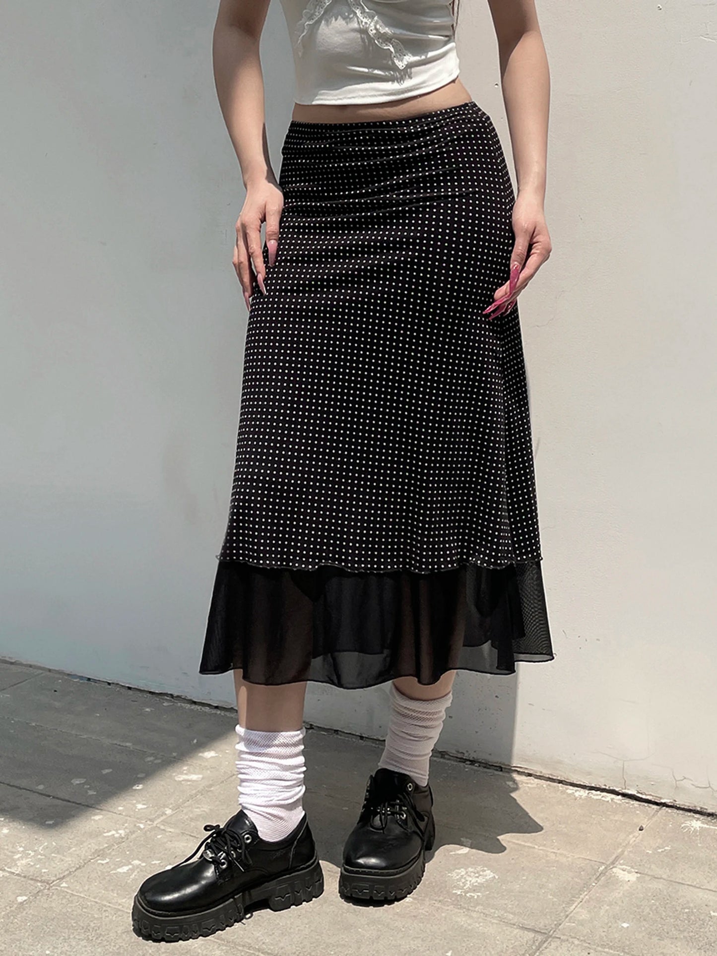 Elegant High Waist Pleated Midi Skirt with Floral Print for Women Stylish A-Line Knee Length Skirt for Summer