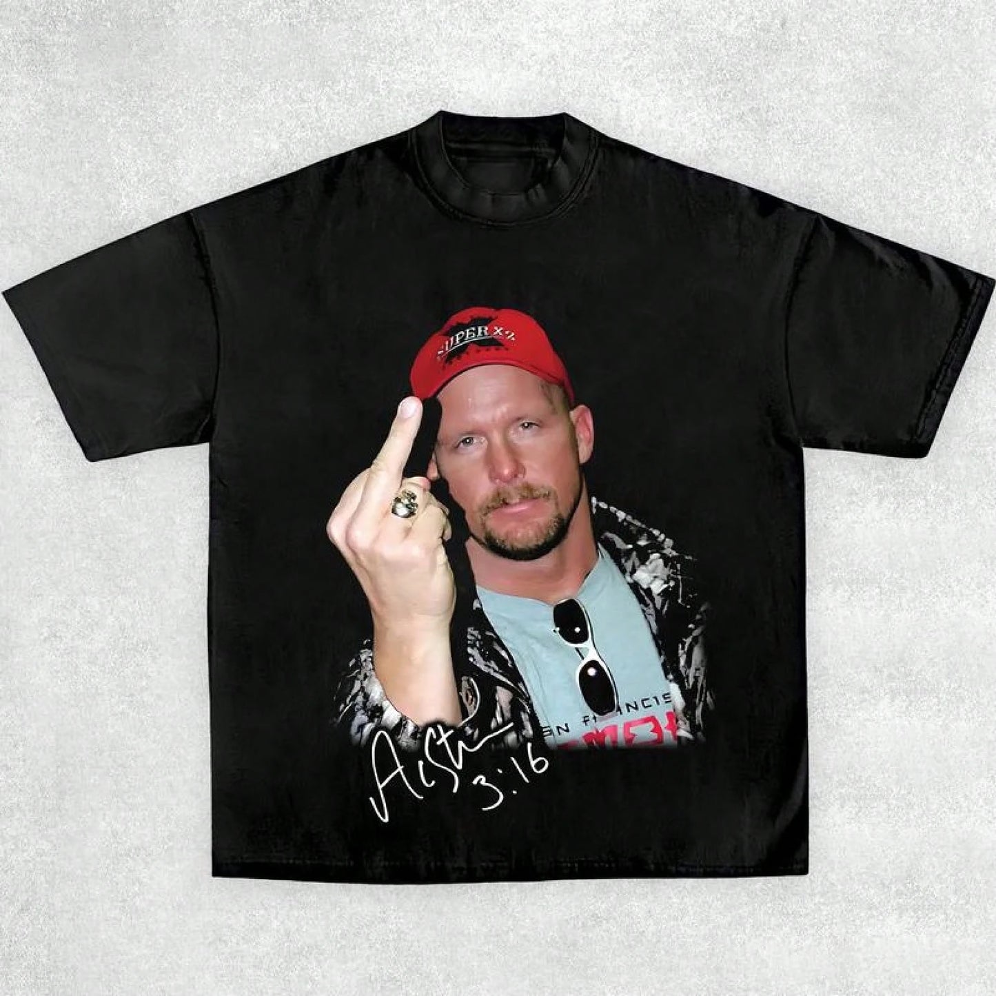 New Stone Cold Steve Austin T-Shirt Premium Fan Gift Comfortable Athletic Fit Wrestling Tee Unisex Crew Neck T Shirt