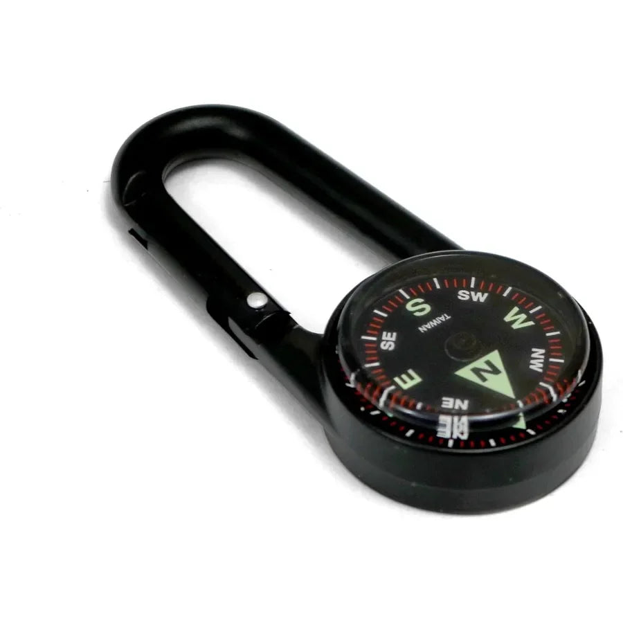 Outdoor Navigation Compass with LED Light, Durable for Hiking Survival Emergency