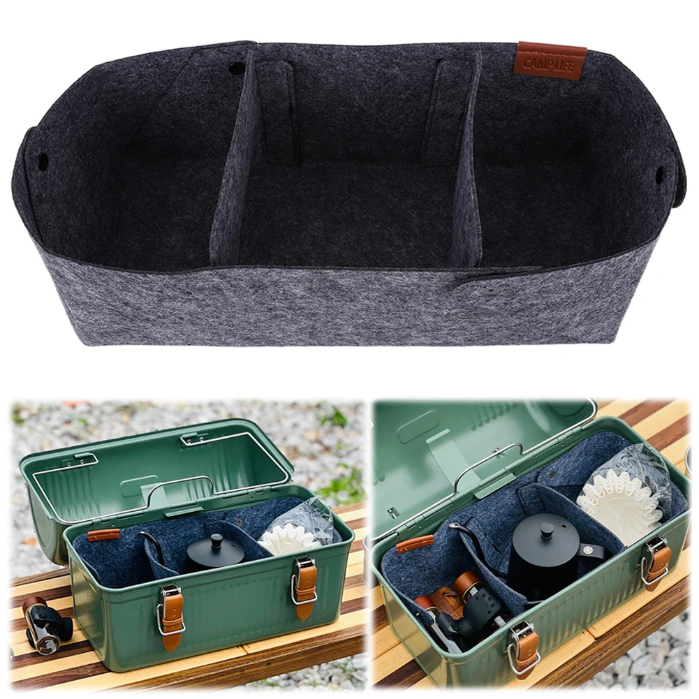 Felt Lining Lunchbox Accessories Lunch Box Accessories for Stanley Lunch Box 9.4L Camping Equipment Anti- Scratch and Abrasions