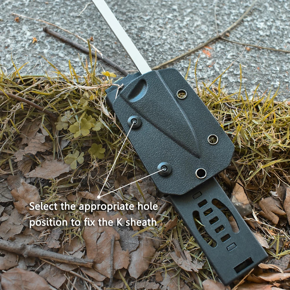 Nylon Sheath Scabbard Belt Clip Waist Clamp Outdoor Camp Tool Practical Tactical Scabbard Waist Clamp Outdoor Tool