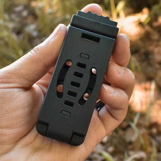 Nylon Sheath Scabbard Belt Clip Waist Clamp Outdoor Camp Tool Practical Tactical Scabbard Waist Clamp Outdoor Tool