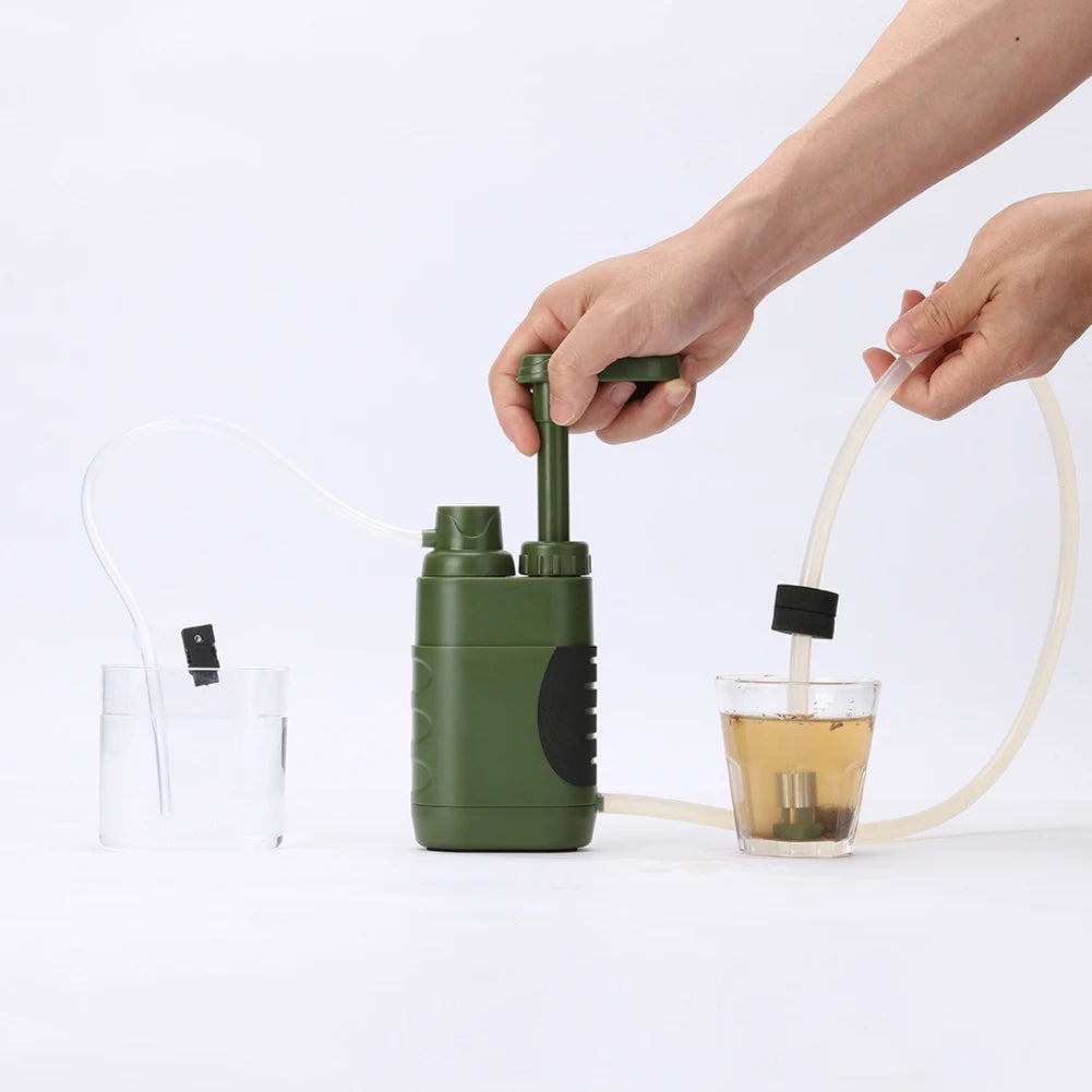 Outdoor Water Filter Excellent Filtering Function Durable Traveling Emergency Supplies For Camping Survival Water Filter System