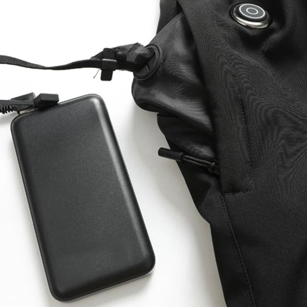 Intelligent Heating Pant 10-Heating Zones 2-Switches 3-Speed Adjustable Suitable For Outdoor Activities Indoor Work Hiking Elect