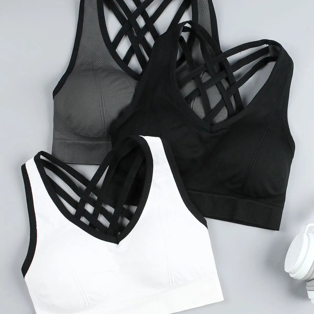2025 Summer New Women's Yoga Vest with Chest Cushion Detachable Shockproof Comfortable Elastic Vest