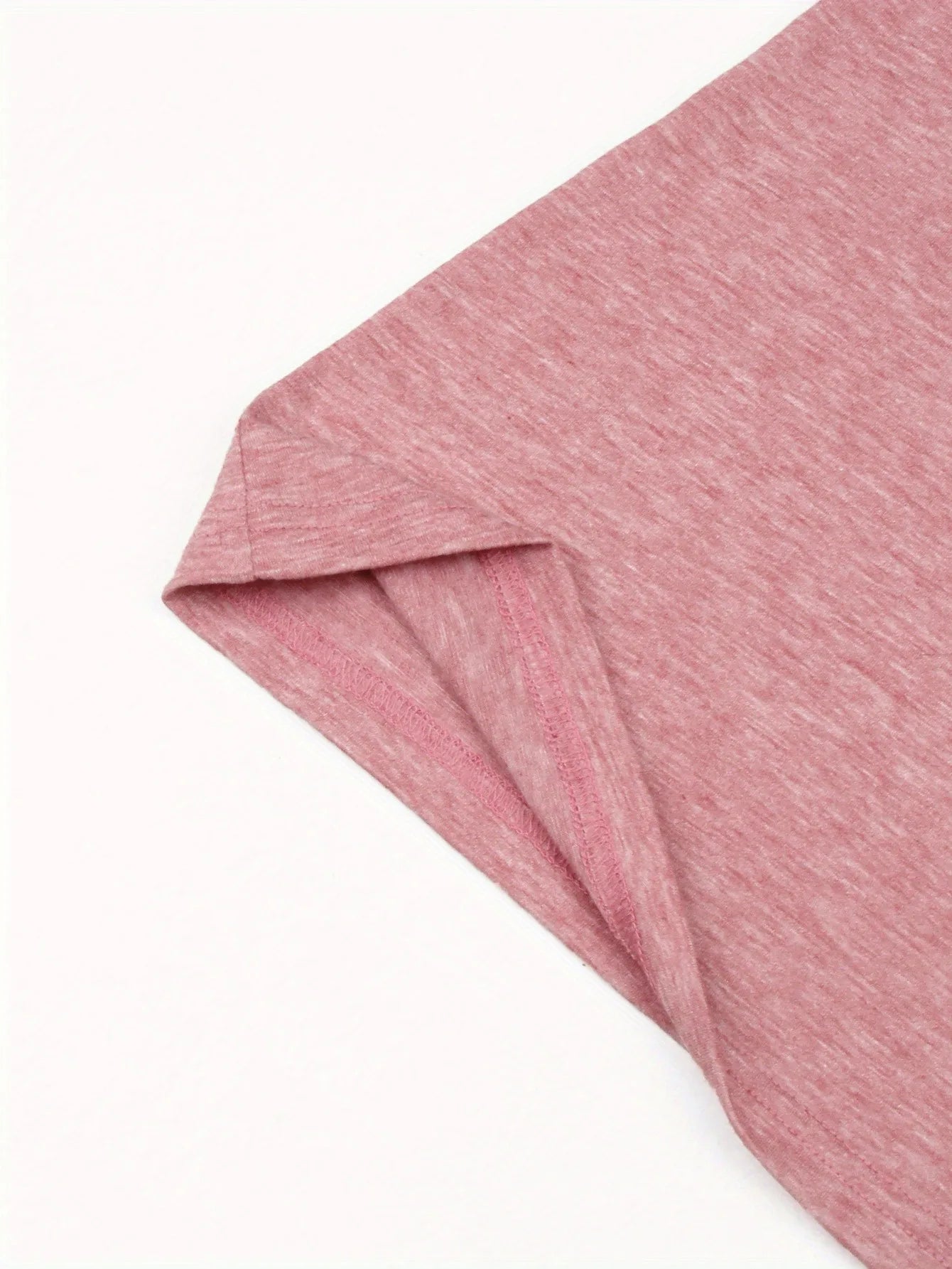 Breathable Knit, Chic Letter Print V-Neck T-Shirt for Women - Casual, Stretchy & Machine Washable, Perfect for All Seasons