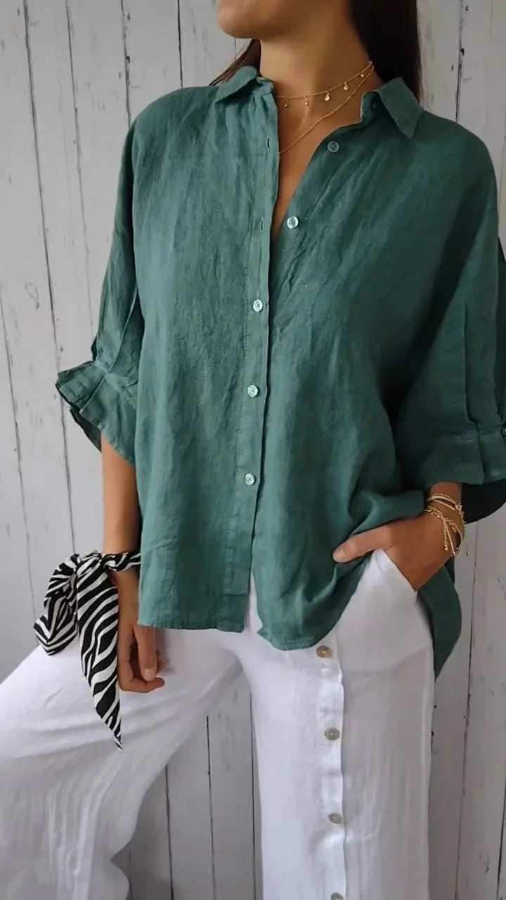 Summer Cotton Linen T Shirt Women Clothes Blusas Woman T-Shirts Loose Streetwear Tshirt Casual Ladies Tops Tee Camiseta Mujer