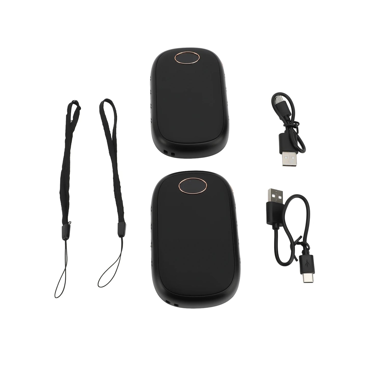 2 In 1 Split Magnetic Rechargeable Hand Warmers Electric Hand Warmer Pocket USB Battery Operated Heater 3 Heat Settings