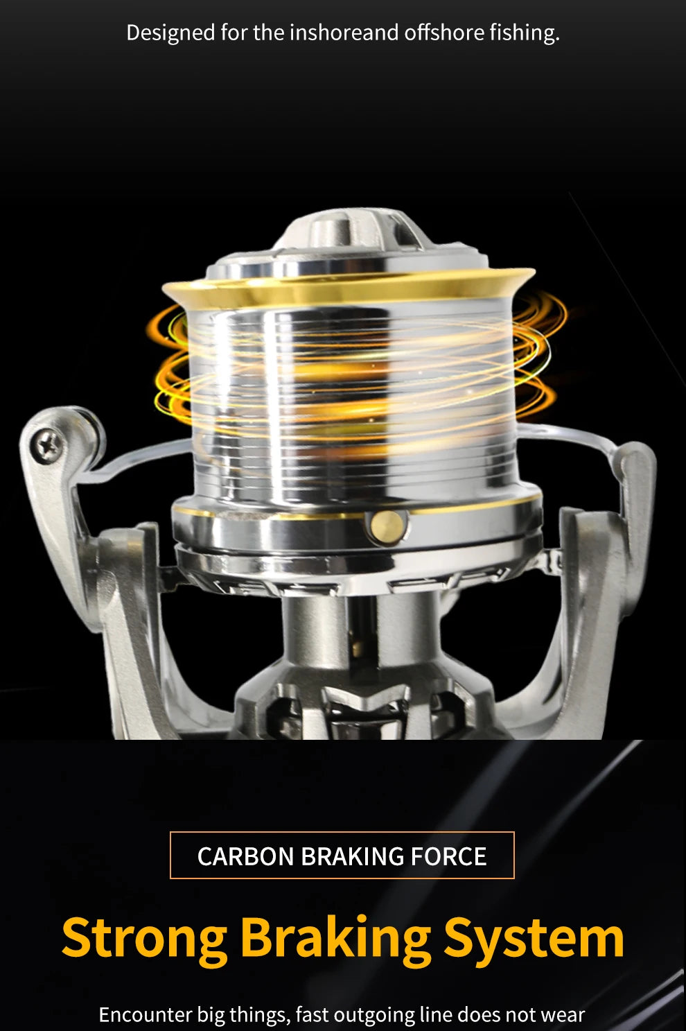 NGK Long Shot Jigging Spinning Reel 8000/9000/10000/12000/14000 Series 18BB Surf Fishing Reels 55lb Max Drag Saltwater Big Reel