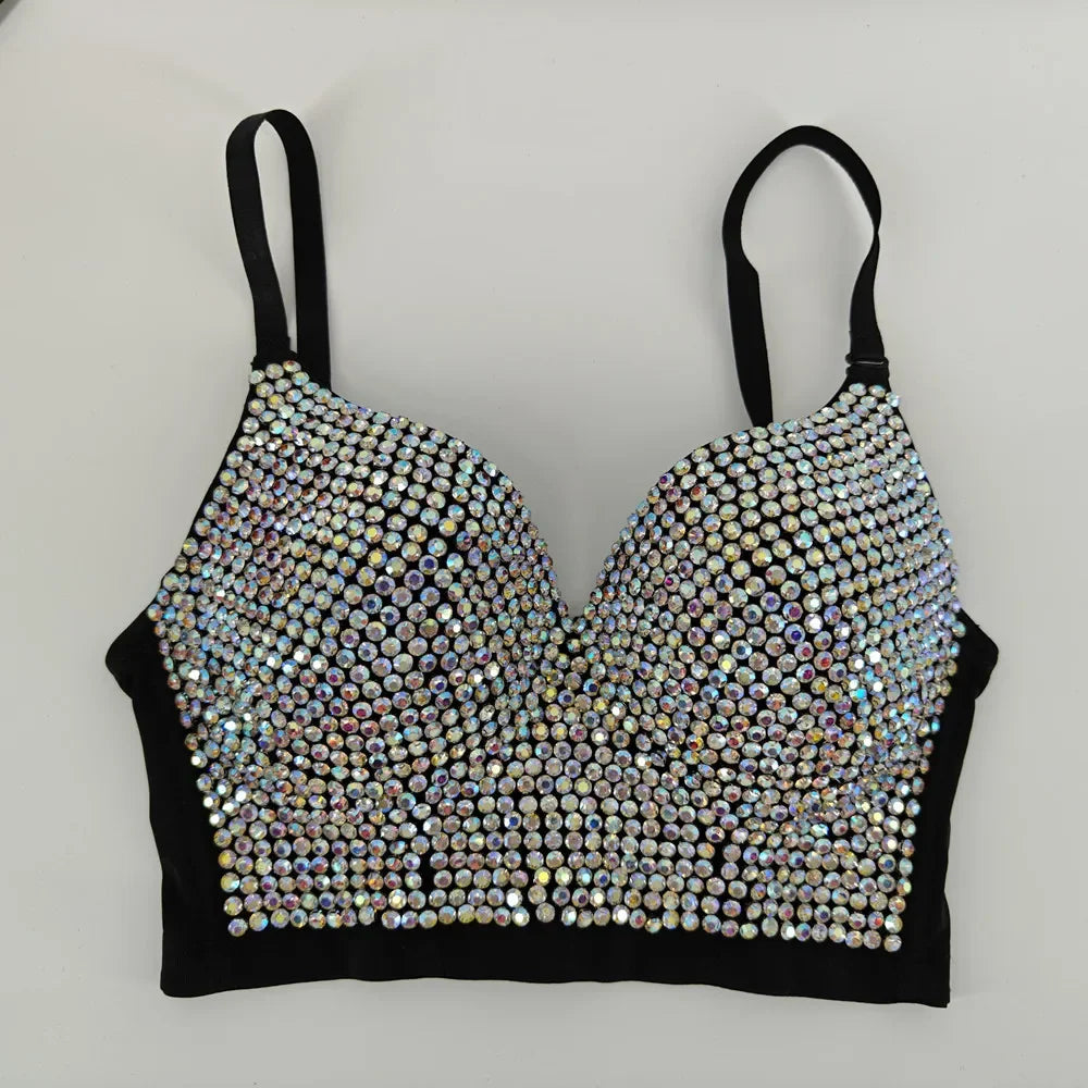 Sexy Club Tanks Tops Women Shaper Camisole Ladies Crop Top Blusas Streetwear Camis Corset Shirt Woman Clothes Camiseta Mujer