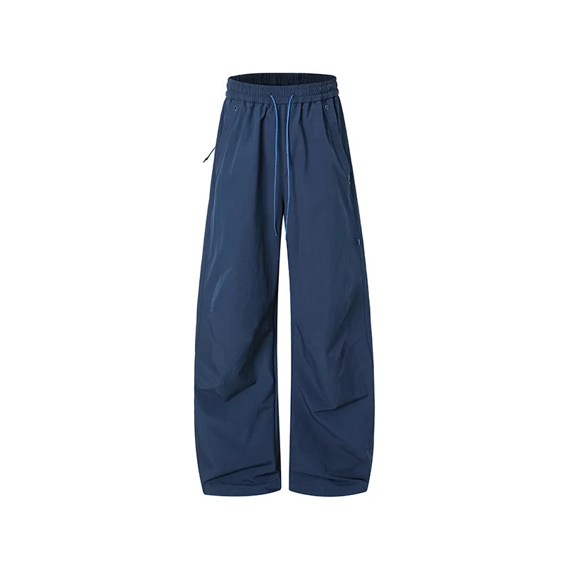 Women's Outdoor Drawstring Pants Spring Summer Trendy Mountaineering Waterproof  Casual Pants Women Paratrooper Jogging Pants