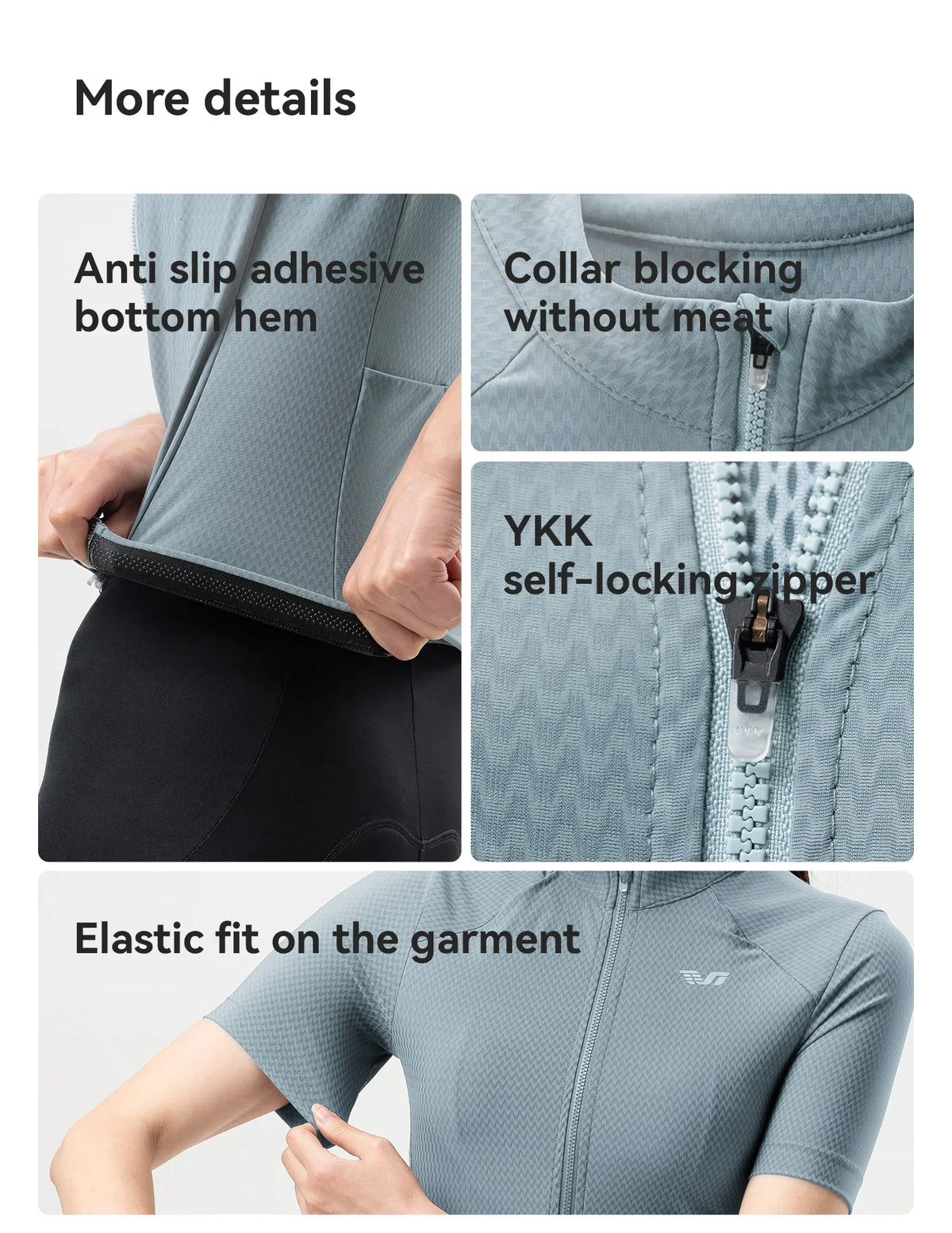 ROCKBROS TVI Women Summer Cycling Jersey Breathable Quick Dry Cycling Jacket Moisture Wicking Top For Cycling Commuting Outdoor