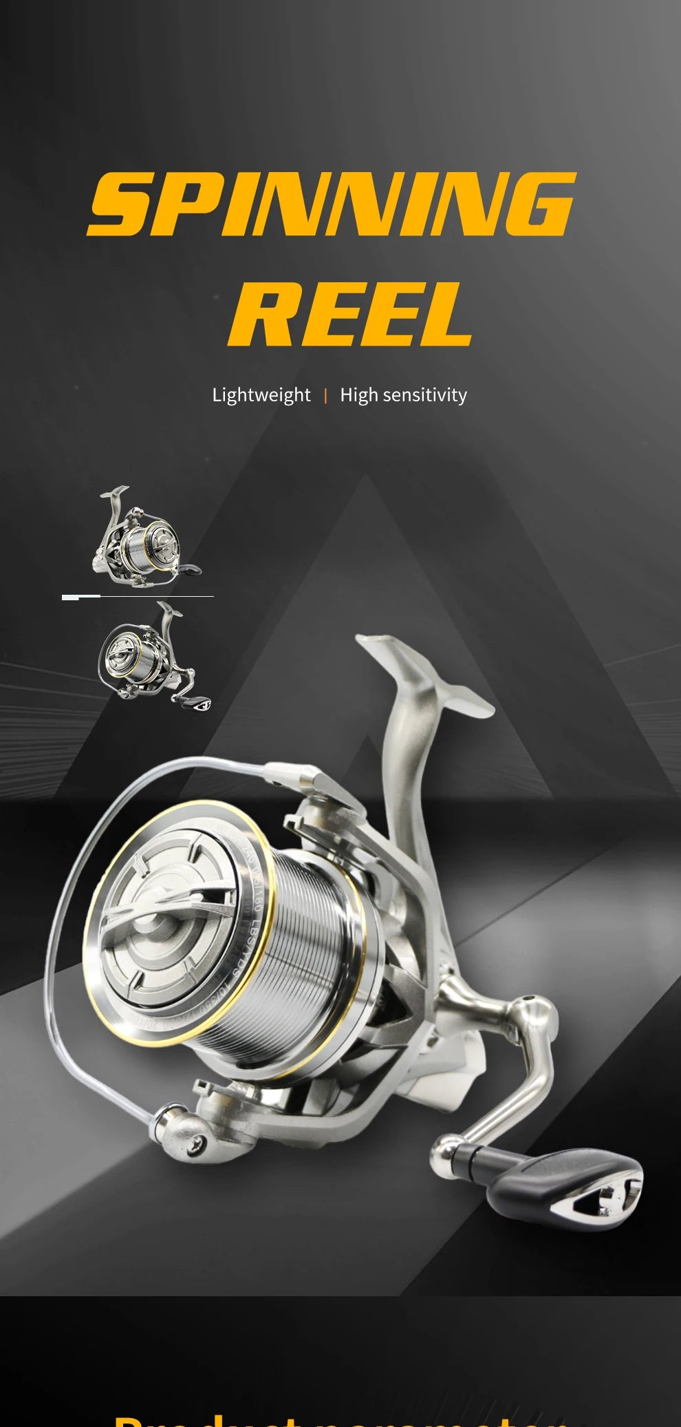 NGK Long Shot Jigging Spinning Reel 8000/9000/10000/12000/14000 Series 18BB Surf Fishing Reels 55lb Max Drag Saltwater Big Reel