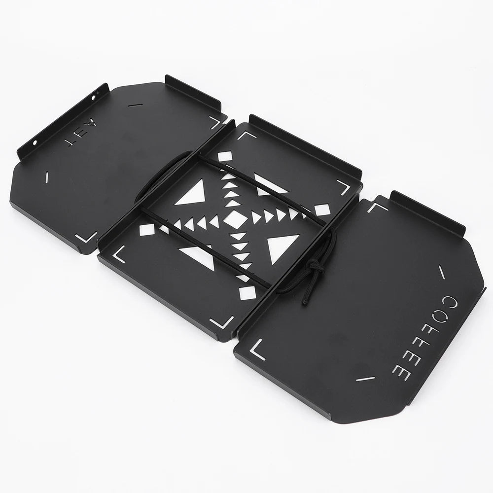 Folding Table Board Plate Heavy Duty Mini Shelf Metal Aluminum Alloy for Stanley Lunch Box 9.4L Camping Gear