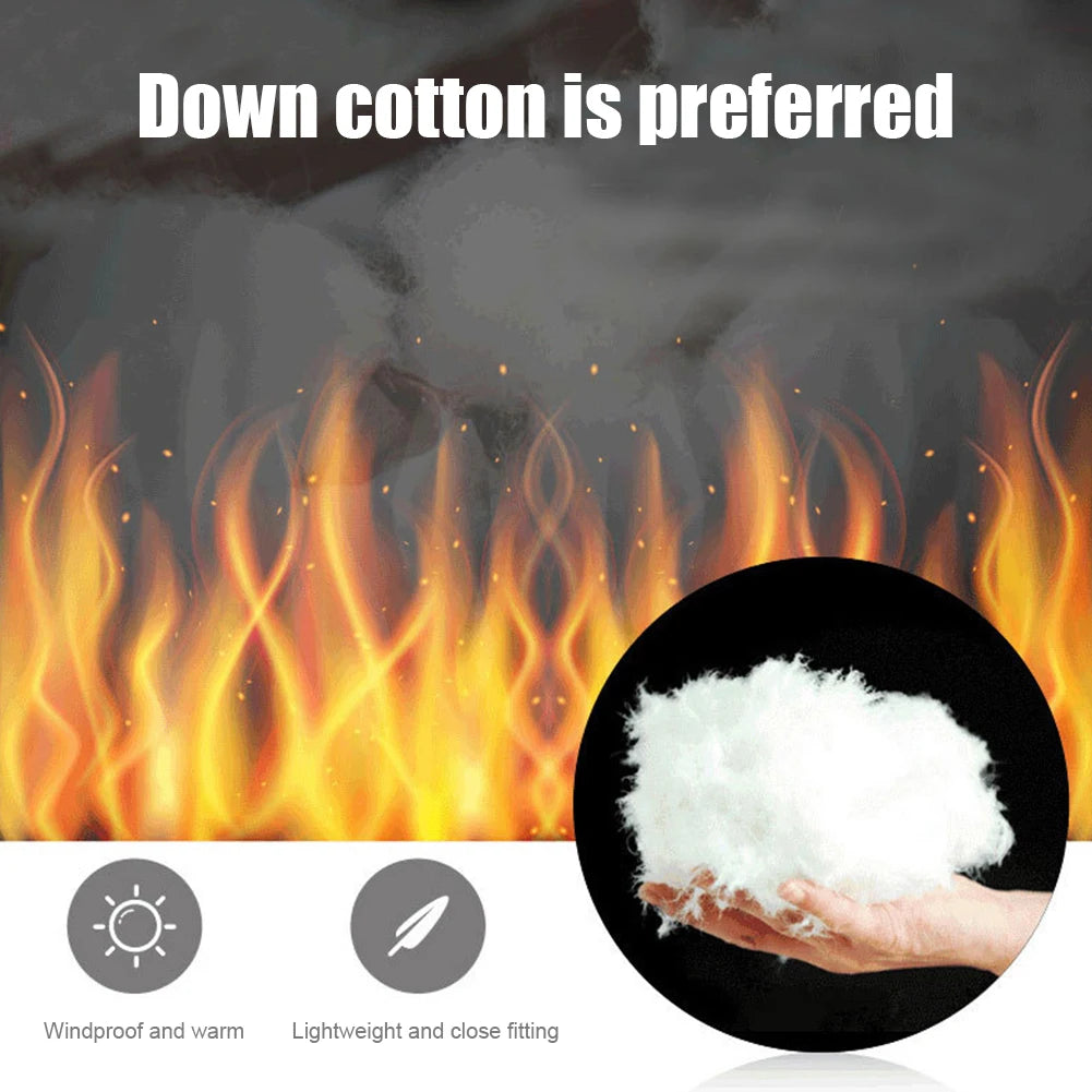 Unisex Electric Heated Vest 9 Heating Areas Heated Vest Coat Washable Lightweight with Zip USB Charging for Winter Sports Hiking