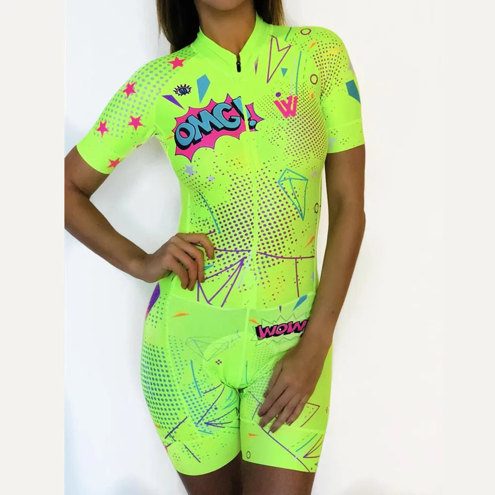 Vvsportsdesignsroupa Cycling Jersey Team Women triathlon suit woman Racing Bicycle Clothing Suit Breathable Mountain Bike Clothe
