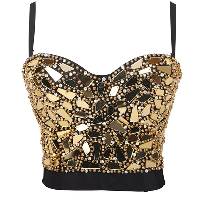 Sexy Club Tanks Tops Women Shaper Camisole Ladies Crop Top Blusas Streetwear Camis Corset Shirt Woman Clothes Camiseta Mujer