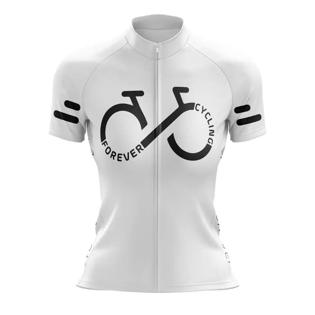 Forever Cycling Team Women Cycling Clothing Summer Short Sleeve Cycling Jersey Set Mountain Bike Clothes Maillot Ciclismo Mujer