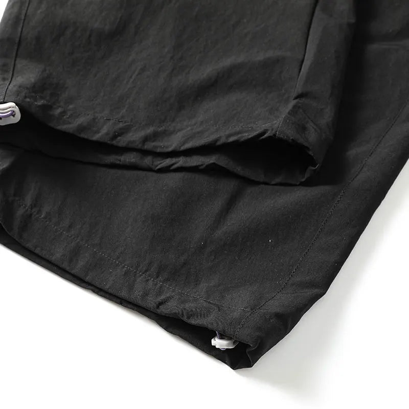 Women's Outdoor Drawstring Pants Spring Summer Trendy Mountaineering Waterproof  Casual Pants Women Paratrooper Jogging Pants