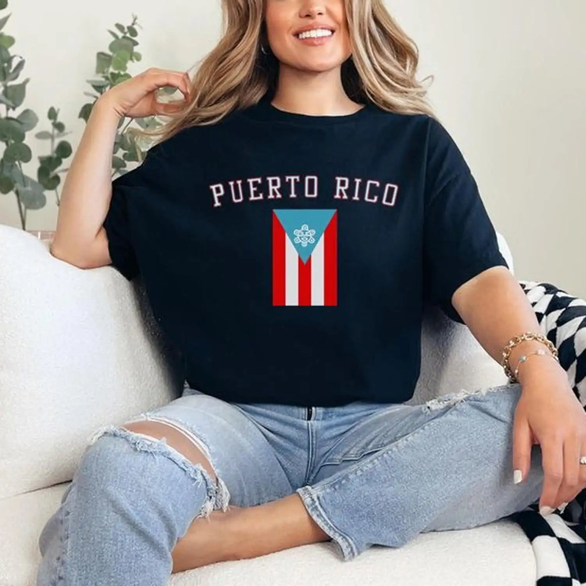 Puerto Rico T-Shirt, Soft and Comfortable Style, Unisex, Caribbean Cultural Apparel, Tropical Vacation Shirt