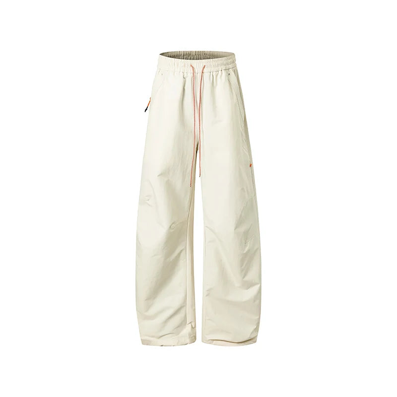 Women's Outdoor Drawstring Pants Spring Summer Trendy Mountaineering Waterproof  Casual Pants Women Paratrooper Jogging Pants