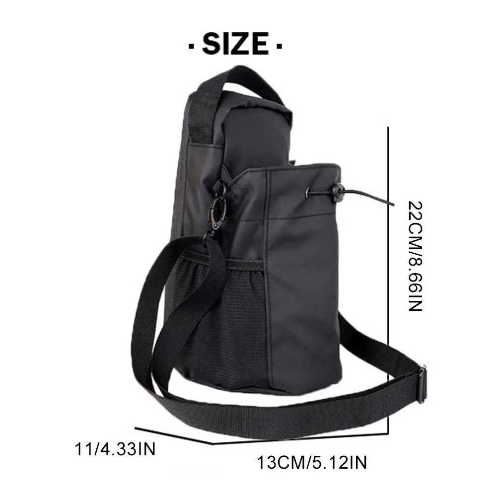 Magnetic Gym Bag Crossbody Water Bottle Pouch Phone Holder Sling Bag for Men Women Fitness Travel Sports