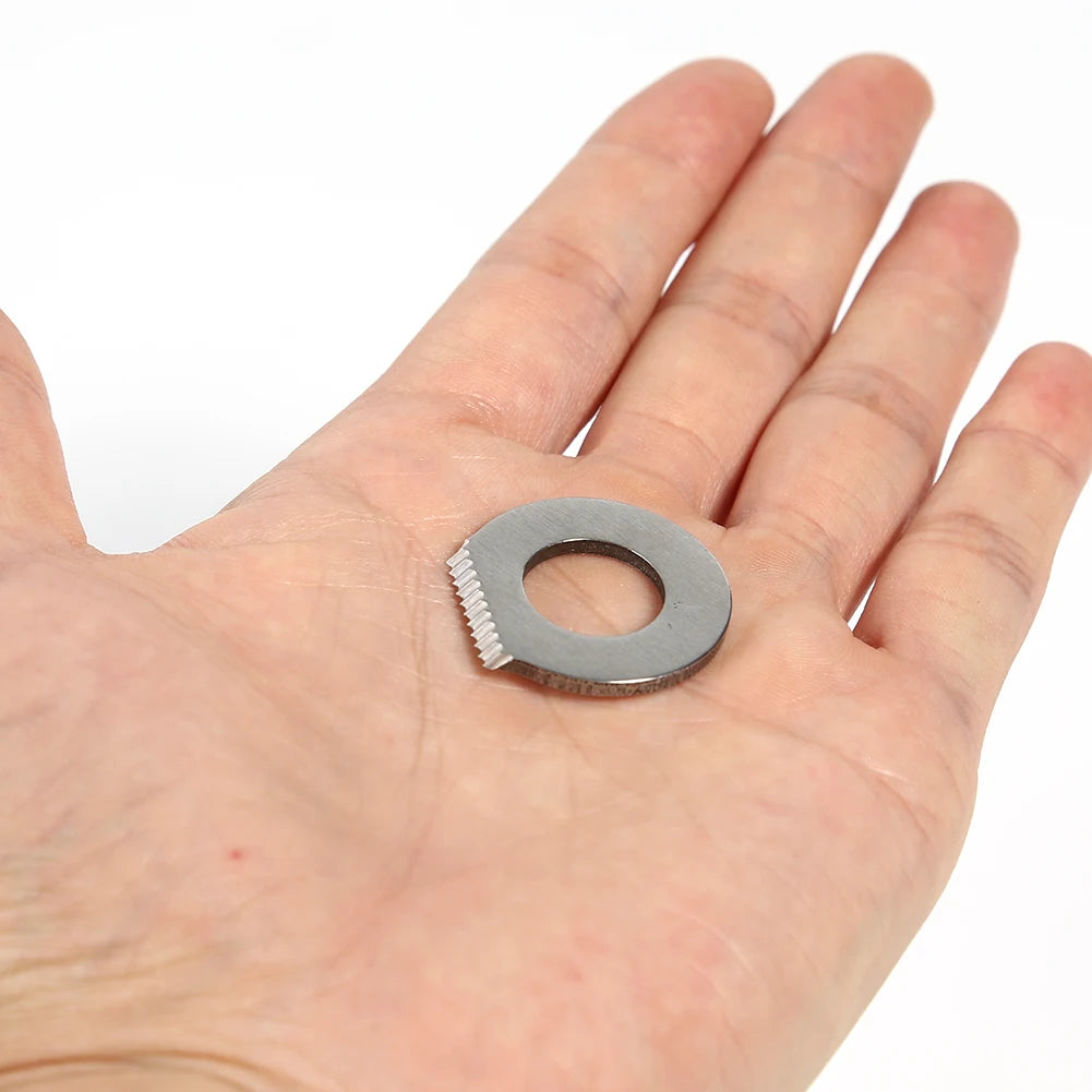 Outdoor Survival Camping Scraper Stainless Steel Flint Equipments Multifunctional Flint Scraper Portable for Camping Hiking