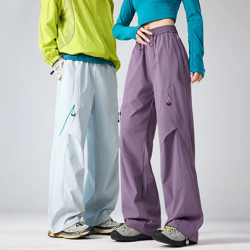 Summer Couple's Outdoor Commuting Functional Cool, Dry, Comfortable, Skin-Friendly, Breathable, Water-Repellent Casual Pants