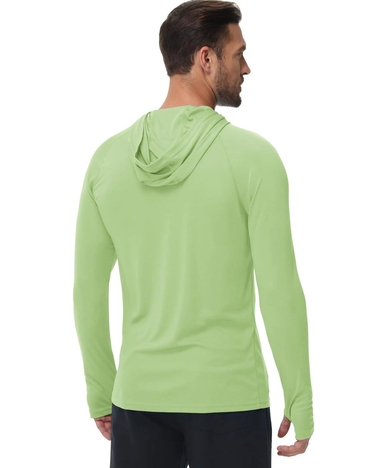 Men's UPF 50+ Sun Protection Hoodie Shirt Long Sleeve Quick Dry Fishing Shirt Lightweight Outdoor Hiking Workout T-Shirt