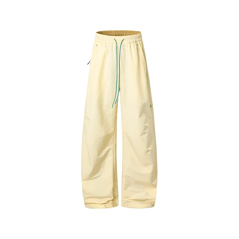 Women's Outdoor Drawstring Pants Spring Summer Trendy Mountaineering Waterproof  Casual Pants Women Paratrooper Jogging Pants