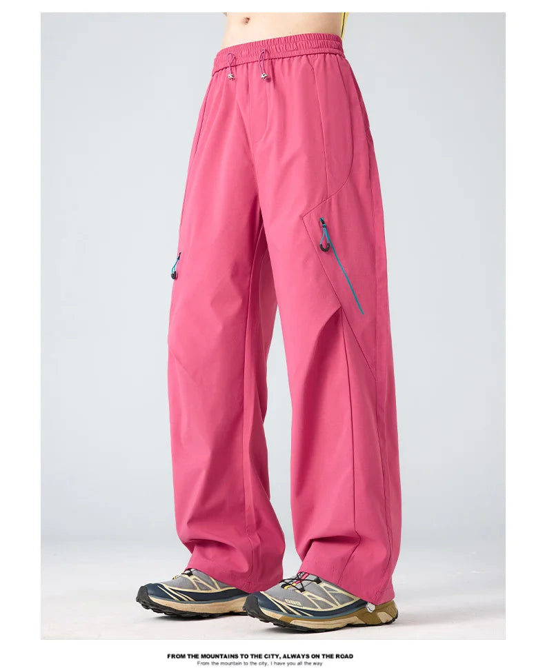 Summer Couple's Outdoor Commuting Functional Cool, Dry, Comfortable, Skin-Friendly, Breathable, Water-Repellent Casual Pants