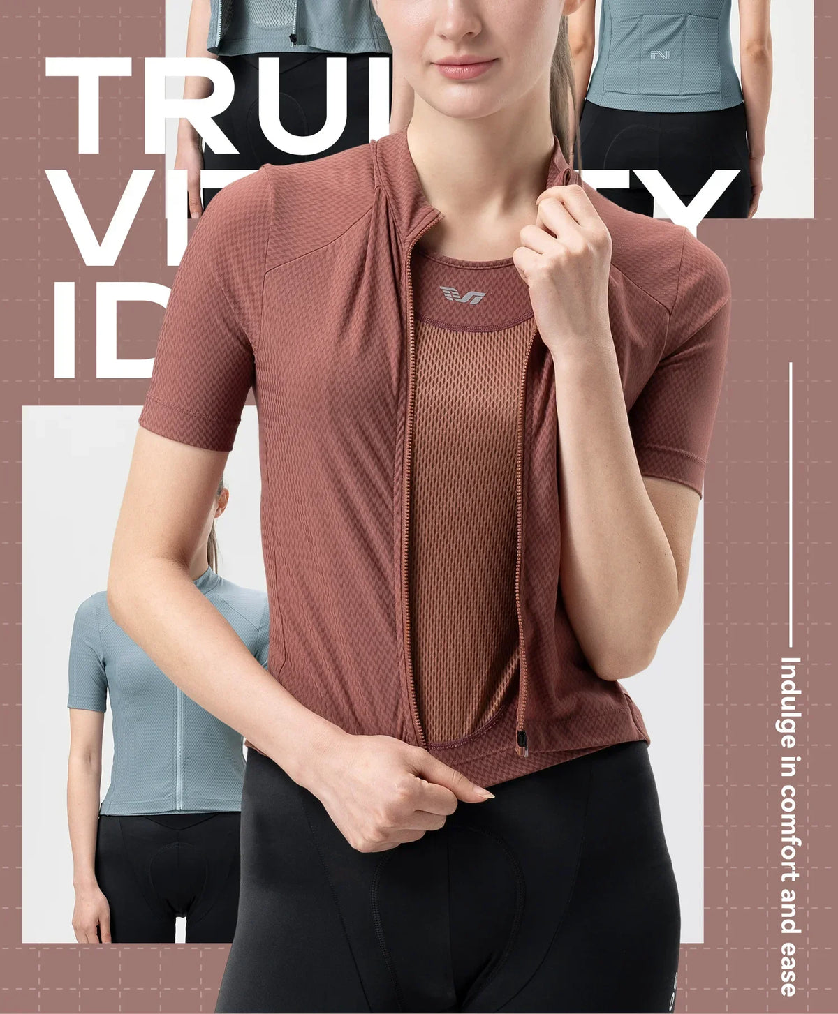 ROCKBROS TVI Women Summer Cycling Jersey Breathable Quick Dry Cycling Jacket Moisture Wicking Top For Cycling Commuting Outdoor