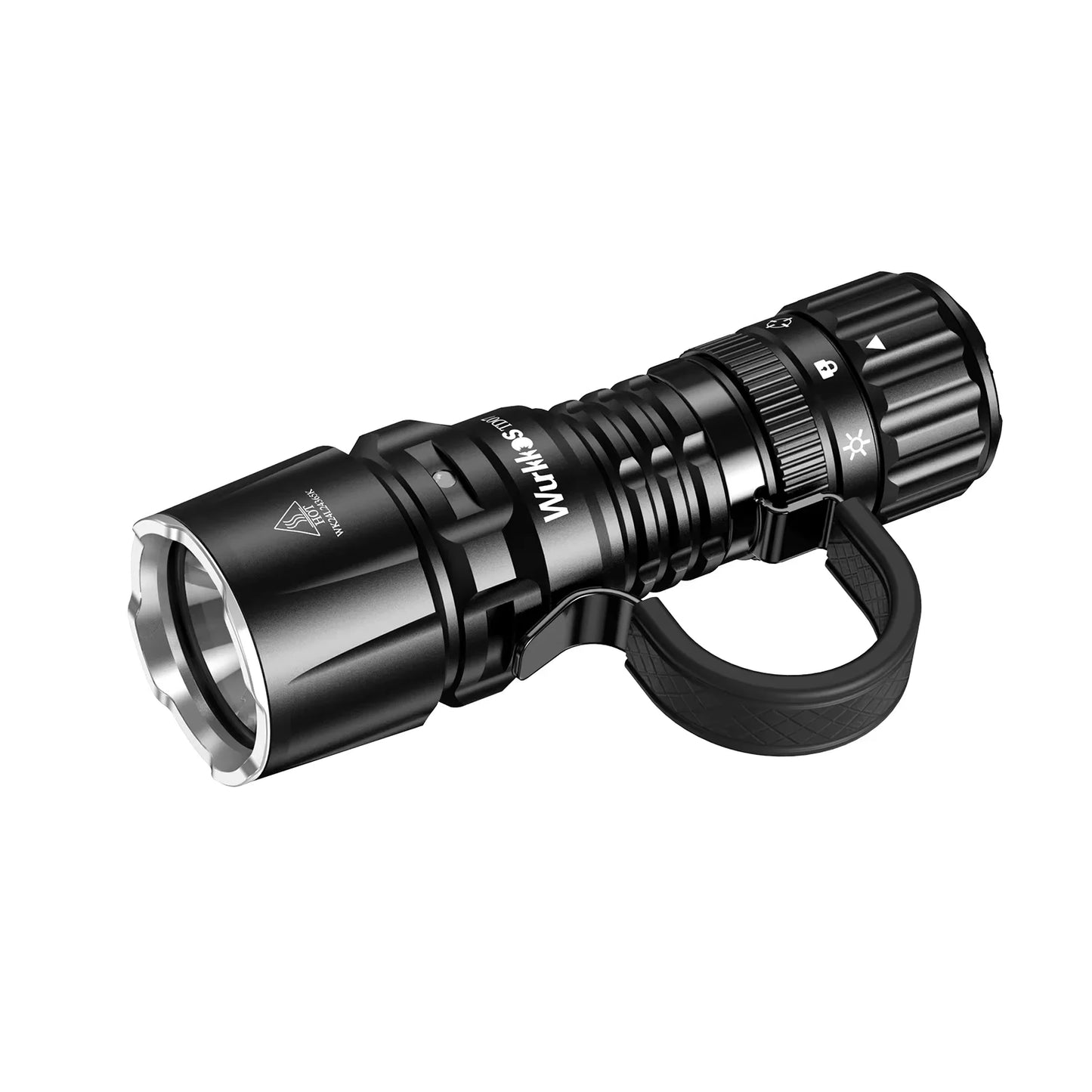 Wurkkos TD07 Tactical Flashlight 1300 Lumens 479m Beam Distance 18350 Battery Dual Switch Ring Grip Police/Everyday Use