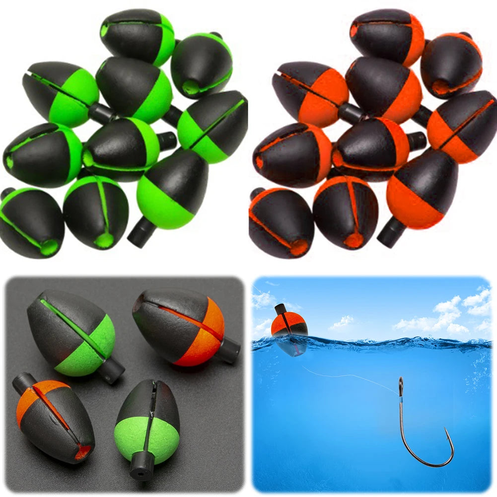 10Pcs High Buoyancy Fishing Floats Adjustable Fishing Bobbers Fishing Buoy Fishing Floats Bobbers for Freshwater Seawater