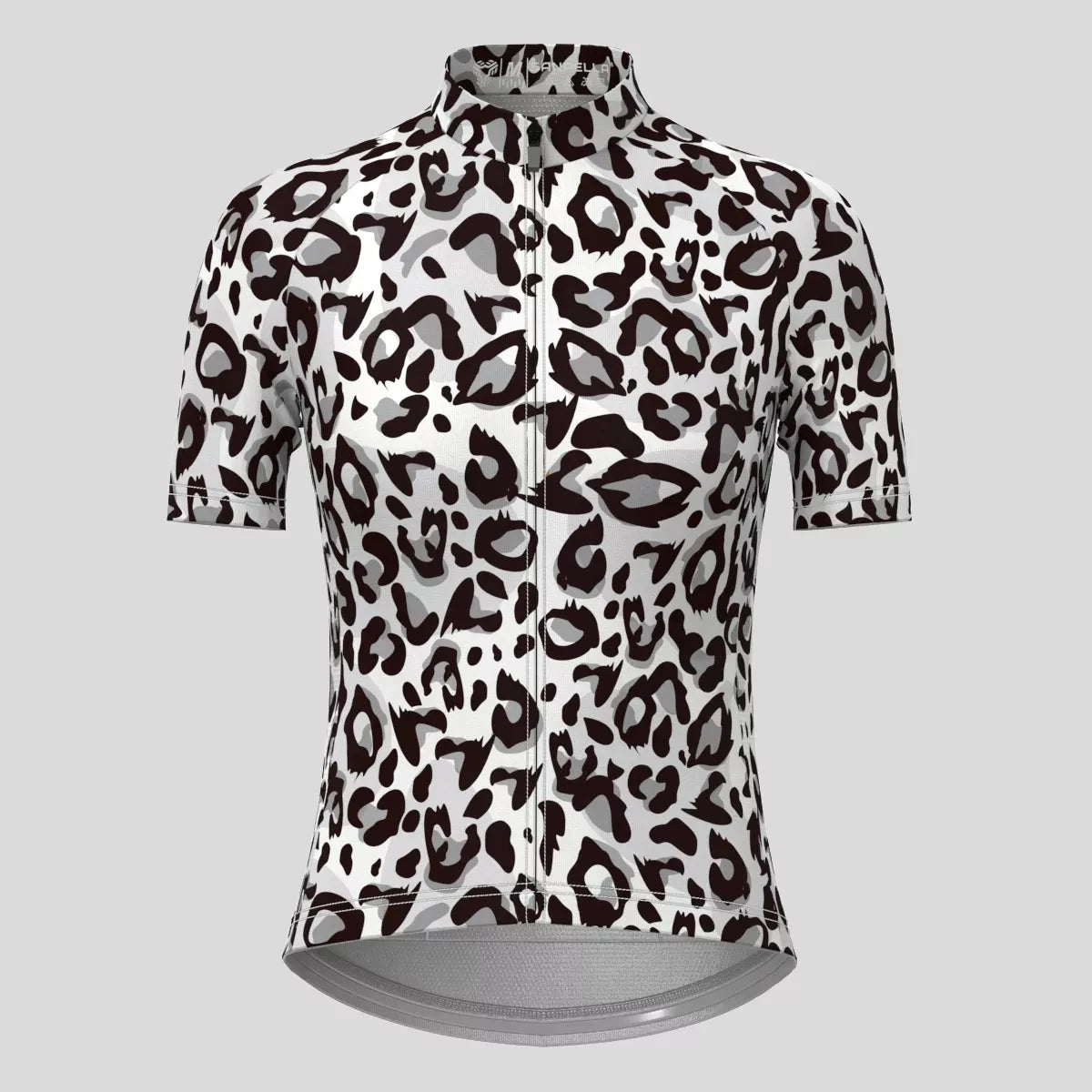 Women's Cycling Clothing Gradient Leopard Print Summer Cycling Jersey Set Women Breathable Short Sleeves Mountain Bike Clothes