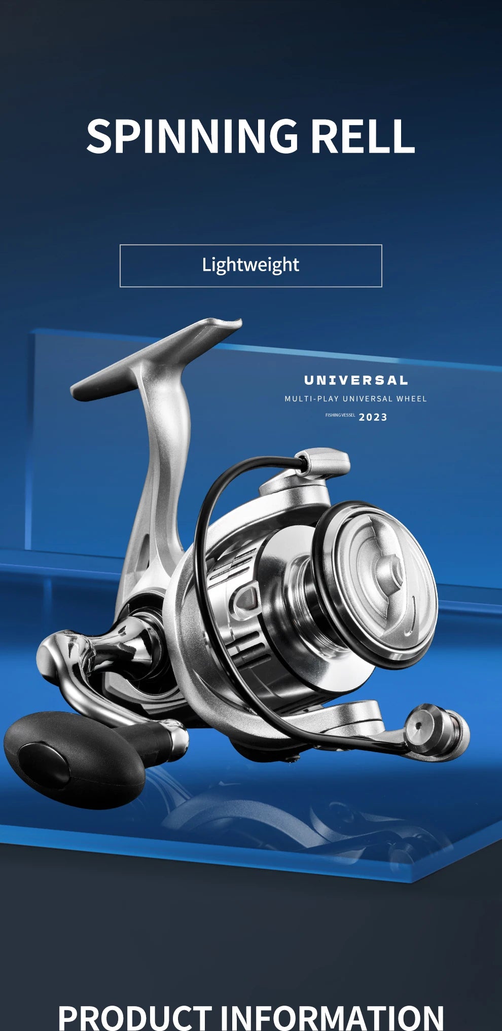 Rooblinos VX Ultralight Max Drag Fishing Reel Fishing Wheel Handle Trolling Carp Fishing Reel for Saltwater or Freshwater Fish