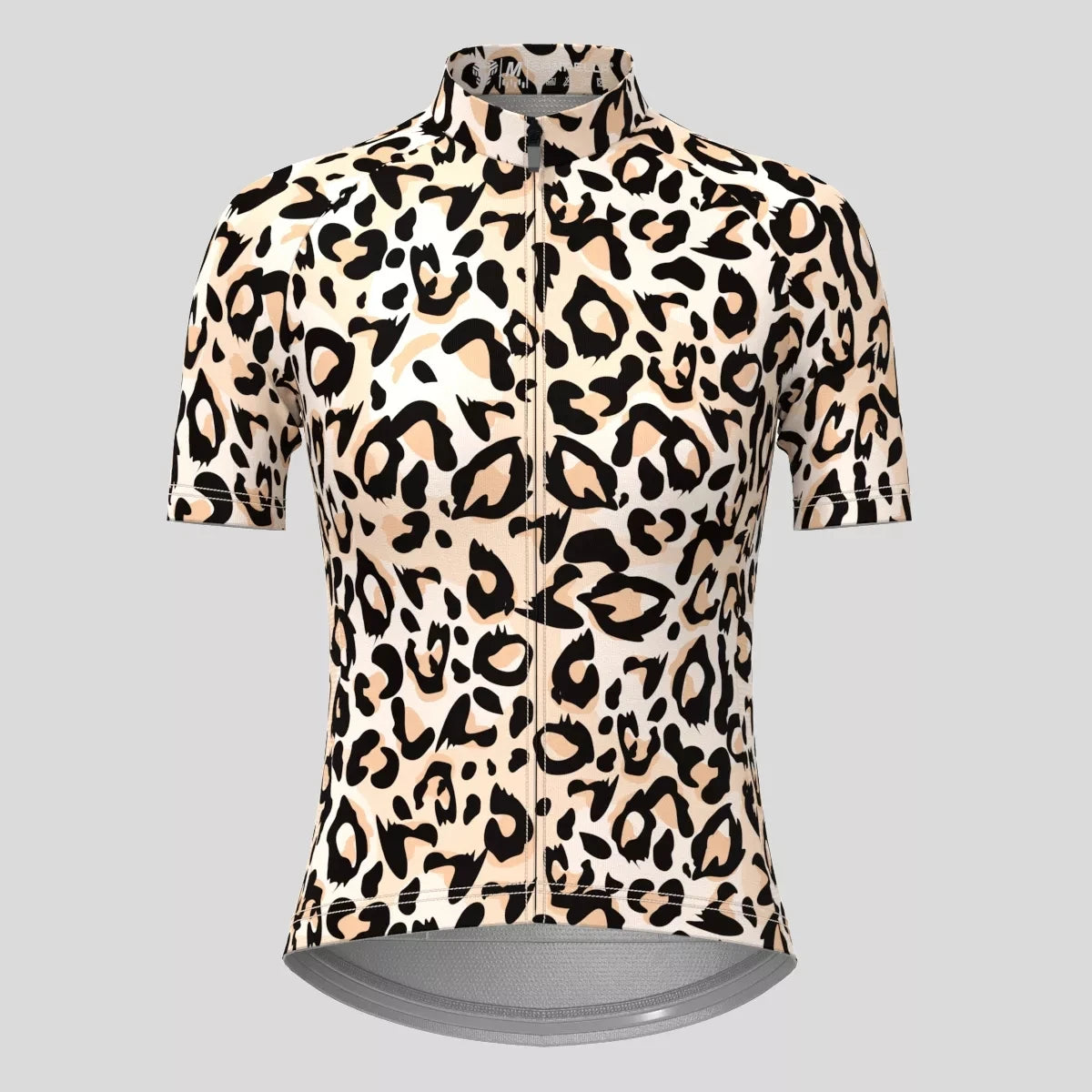 Women's Cycling Clothing Gradient Leopard Print Summer Cycling Jersey Set Women Breathable Short Sleeves Mountain Bike Clothes