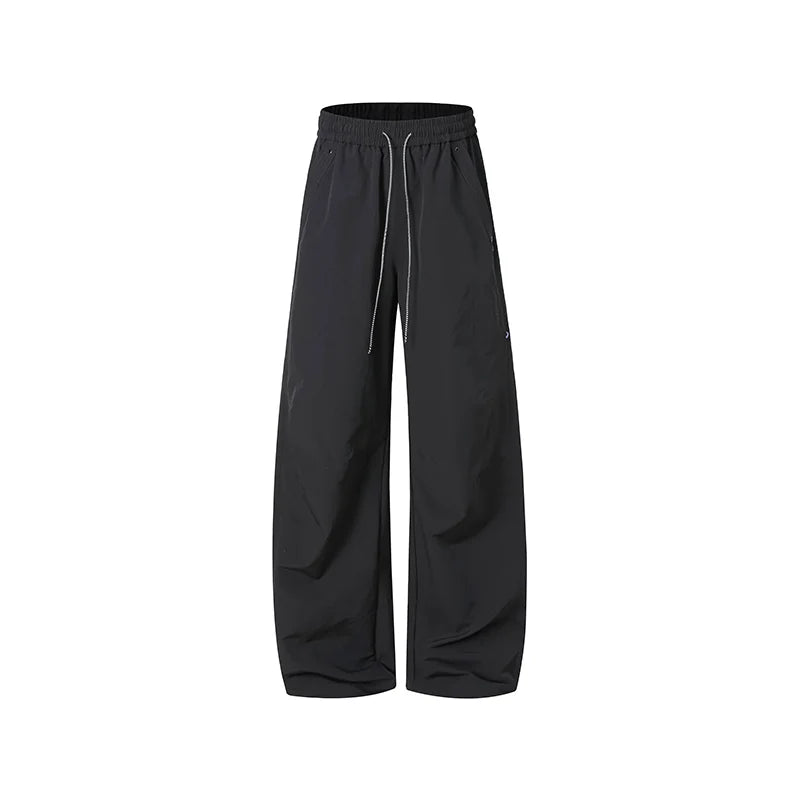 Women's Outdoor Drawstring Pants Spring Summer Trendy Mountaineering Waterproof  Casual Pants Women Paratrooper Jogging Pants