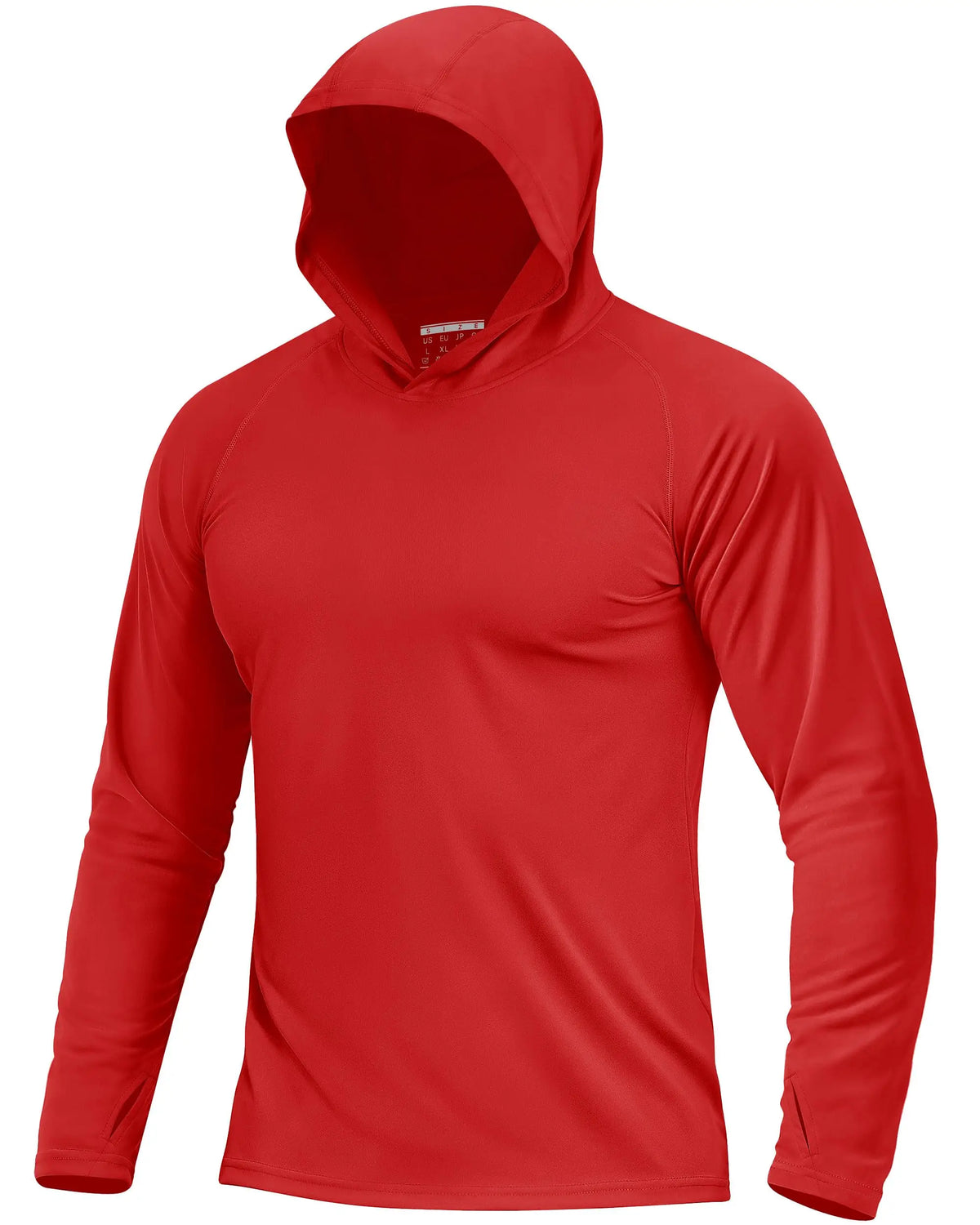 Men's UPF 50+ Sun Protection Hoodie Shirt Long Sleeve Quick Dry Fishing Shirt Lightweight Outdoor Hiking Workout T-Shirt