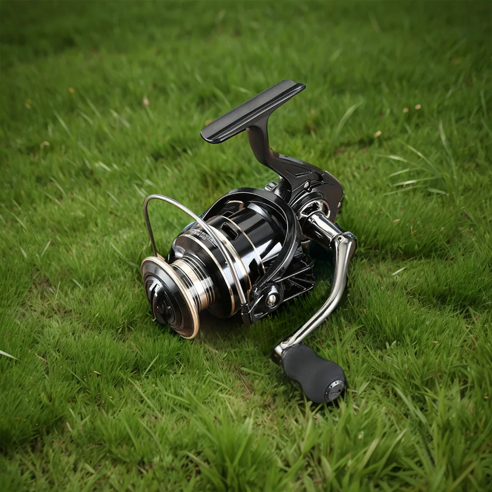 Spinning Reel Max Drag 8KG All-Metal Fishing Reel  Fishing Coil Wheel Metal Spool Handle Fishing Tackle Fishing Accessories