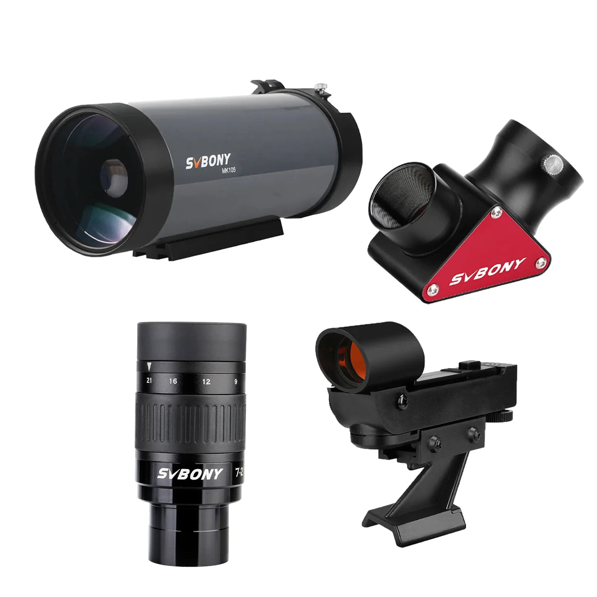 Svbony MK105 Telescope  OTA Portable  Design for Lunar Planetary Observations and Photography MK105 Maksutov Cassegrain