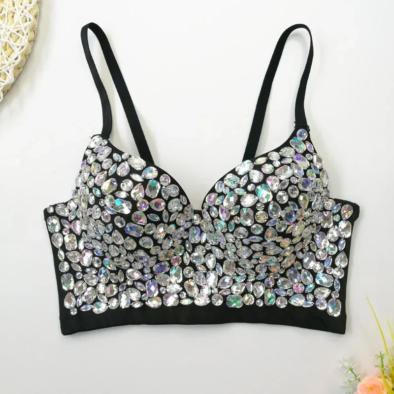 Sexy Club Tanks Tops Women Shaper Camisole Ladies Crop Top Blusas Streetwear Camis Corset Shirt Woman Clothes Camiseta Mujer