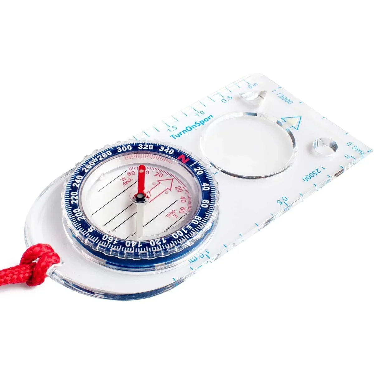 Professional Survival Compass with Baseplate, for Backpacking, Scout Training & Map Reading