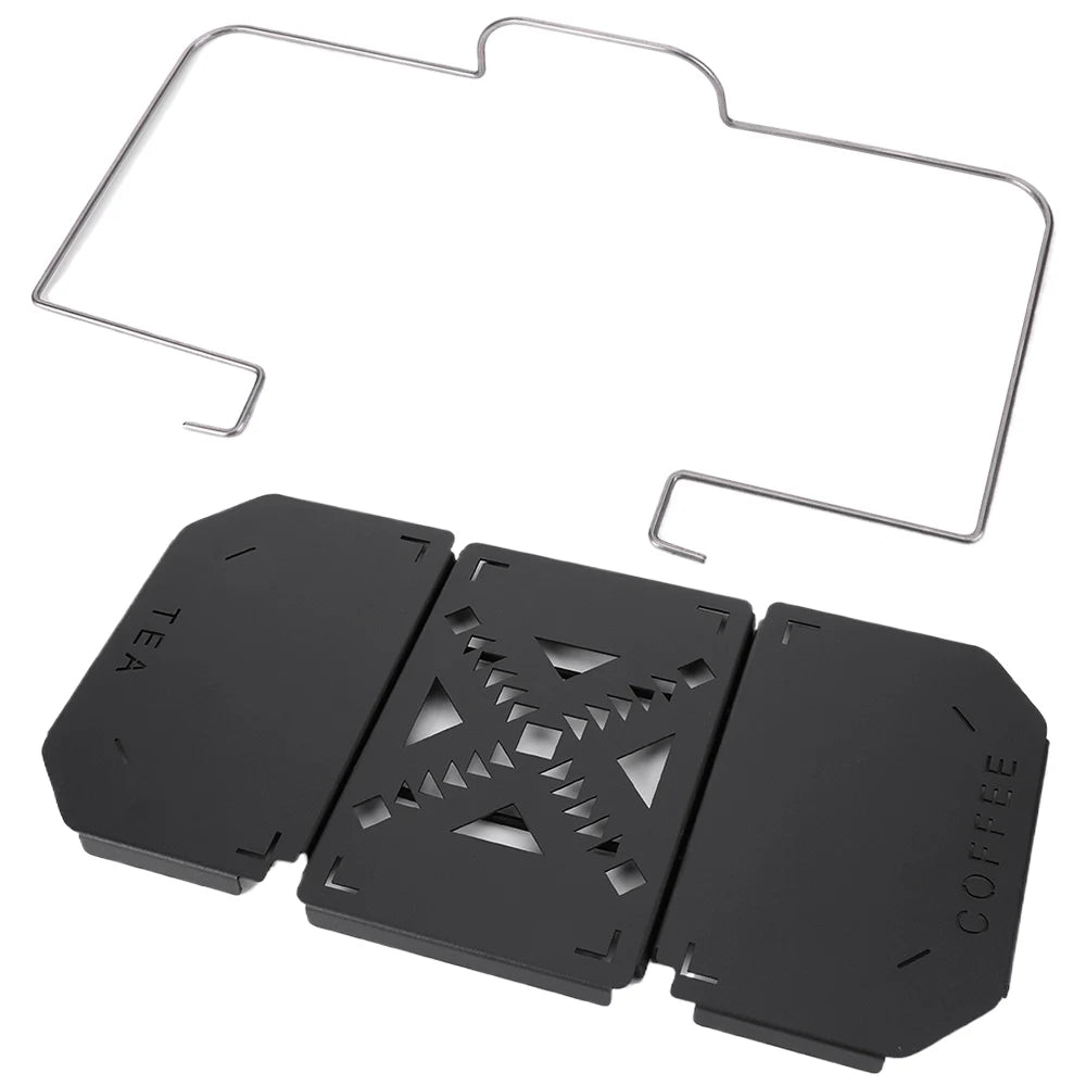 Folding Table Board Plate Heavy Duty Mini Shelf Metal Aluminum Alloy for Stanley Lunch Box 9.4L Camping Gear