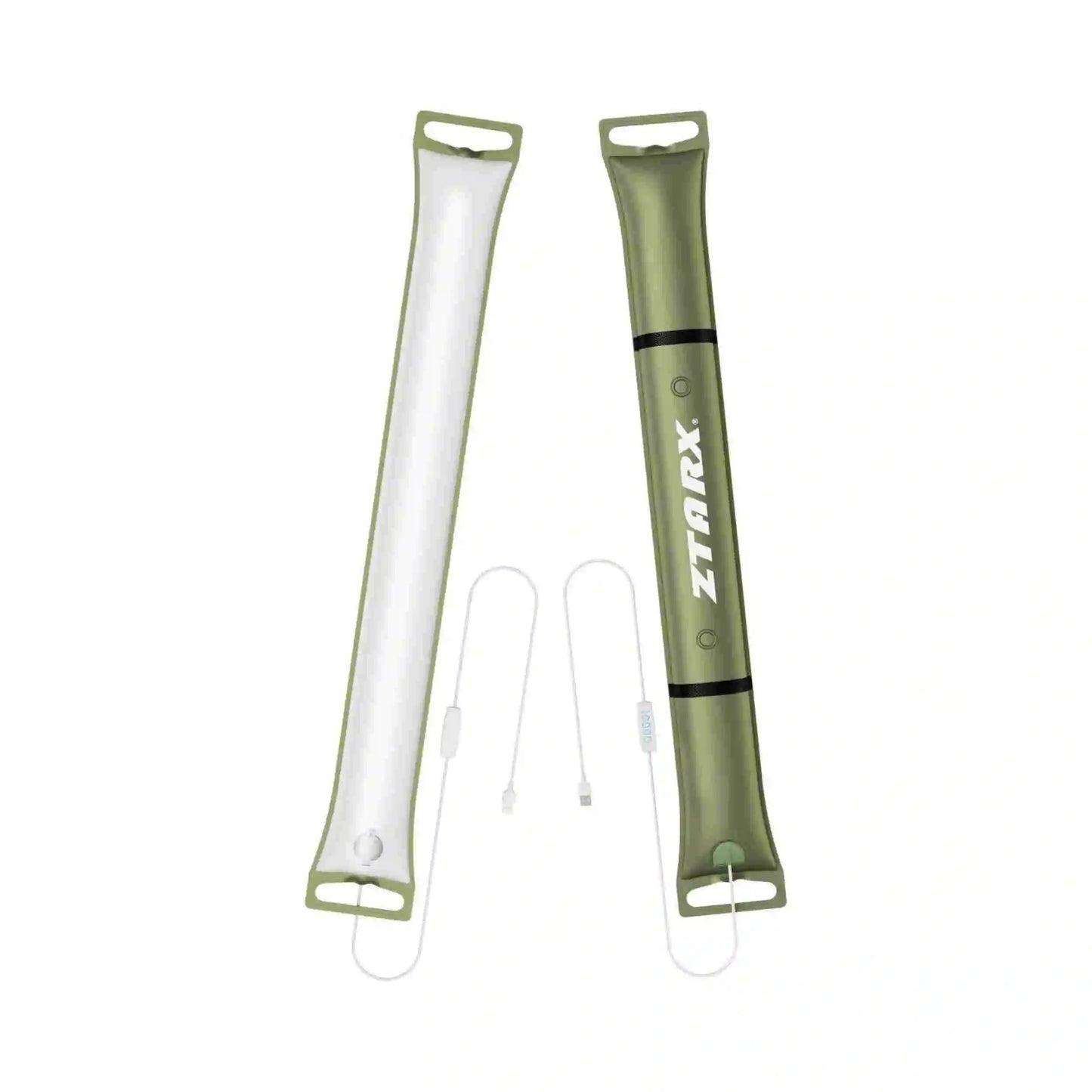 Corded Plug-in Model Camping Tent Light Bar IP66 Waterproof LED Tube, Foldable Inflatable Outdoor Lights Suitable for Camping