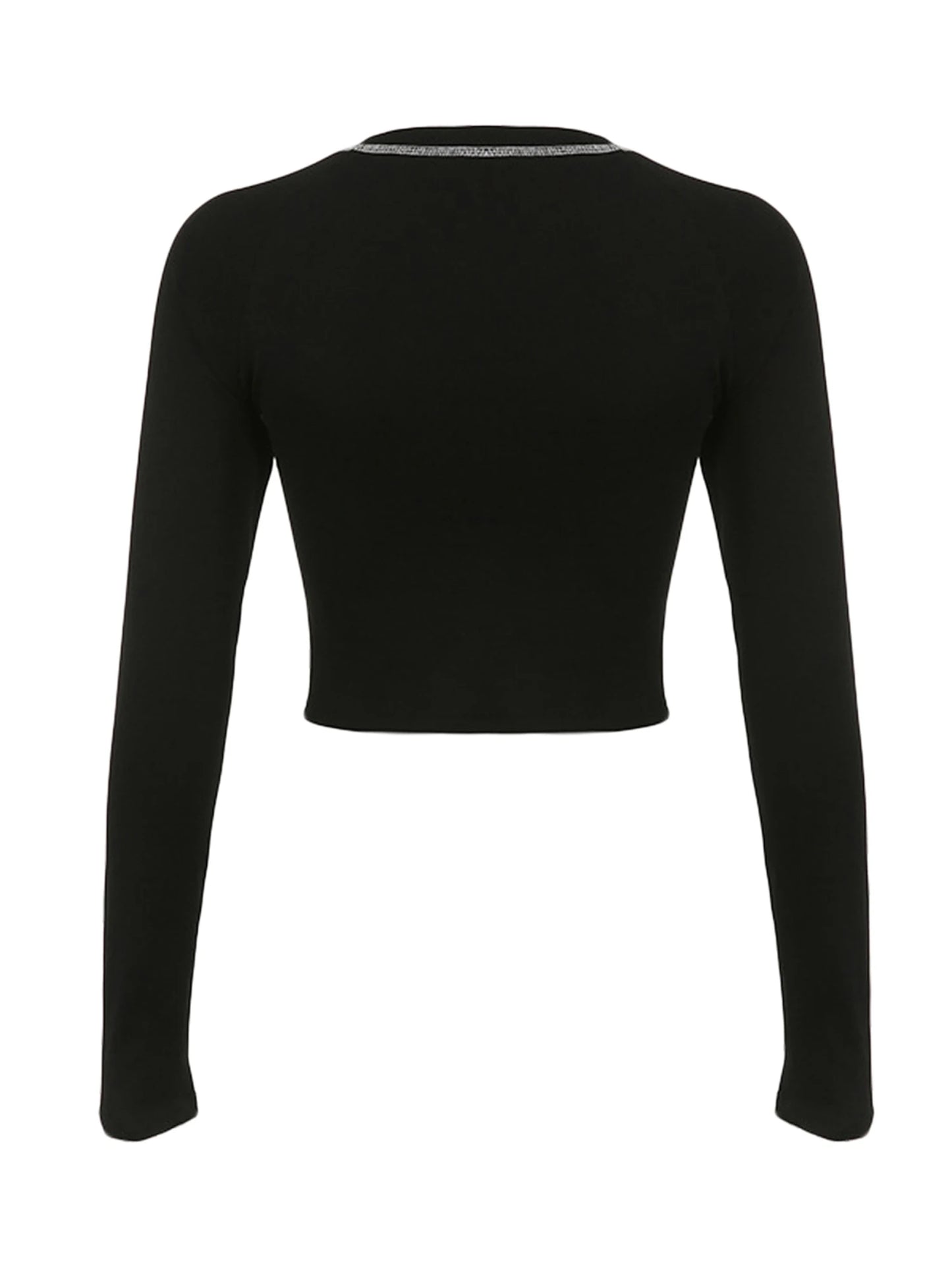 Women s Crew Neck Tops Fashion Letter Print Long Sleeve  Fit T-Shirt Casual Blouse Streetwear